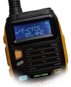 CTCSS-Frequenz 85,4 Hz (Kanal 7)
